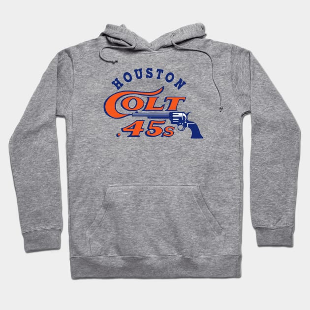 Defunct - Houston Colt 45s Baseball Hoodie by LocalZonly